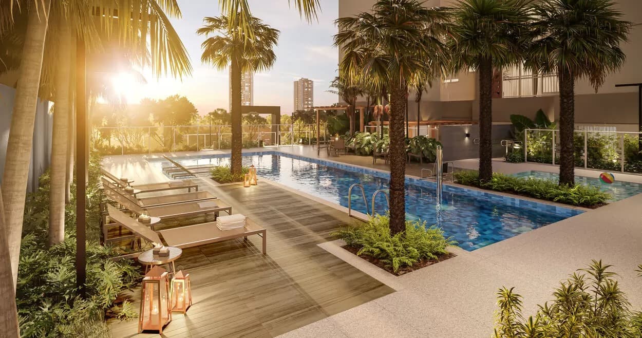 Apartamento Setor Bueno 3 Quartos com Suíte – 79m² - Wish Trinta e Sete